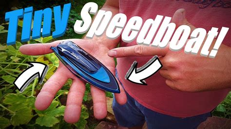 qt 888|Worlds Smallest RC Speedboat (possibly). Qing Tian QT 888.